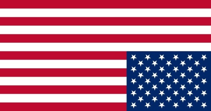 Upside-down-US-flag-of-occupation